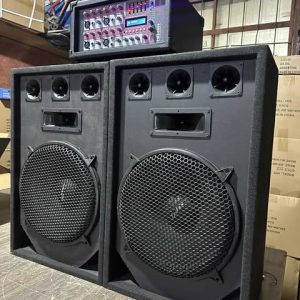 2 Bafles de 15" + Potencia de 4 canales